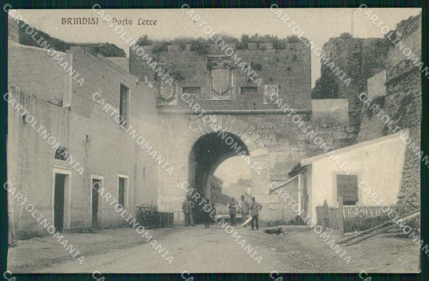Brindisi Città Porta Lecce cartolina RB6069 – fronte