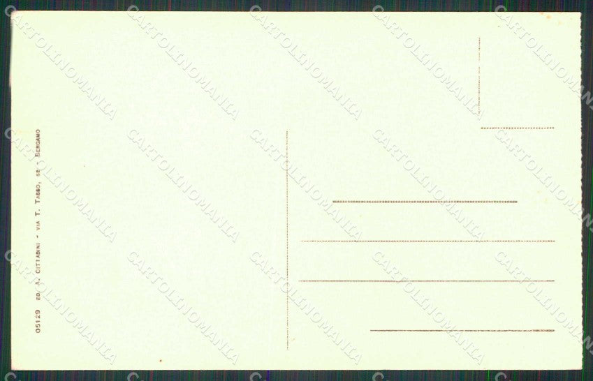 Bergamo Città Saluto da cartolina RB6080 – retro