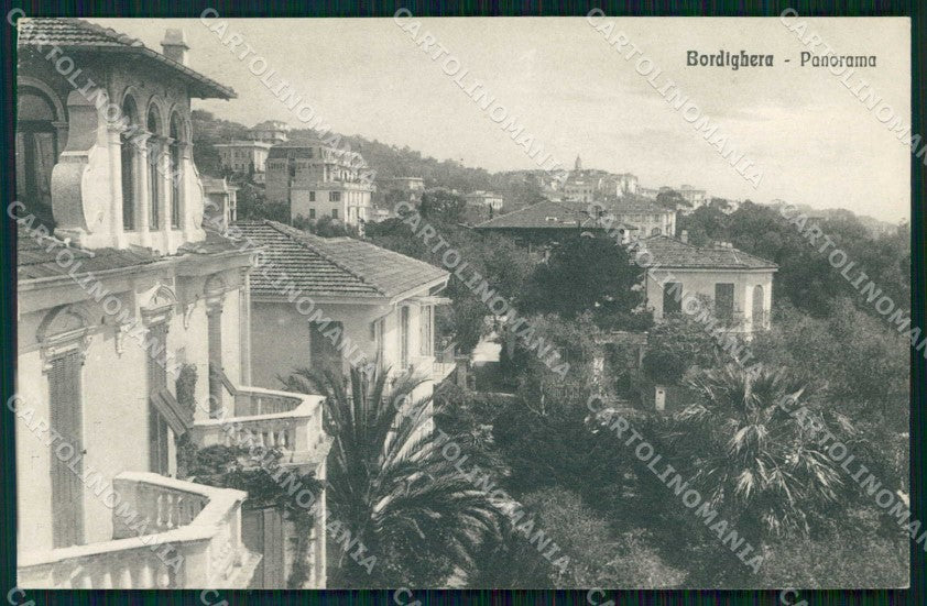 Imperia Bordighera Veduta Generale Alterocca 58829 cartolina RB6111 – fronte