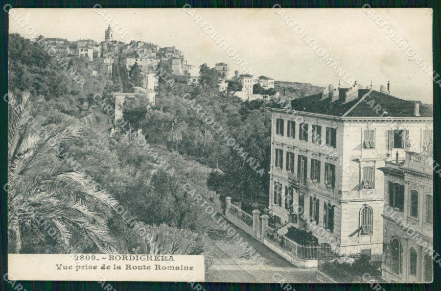 Imperia Bordighera Veduta Generale cartolina RB6112 – fronte