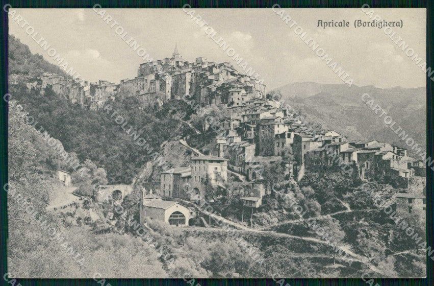 Imperia Bordighera Apricale cartolina RB6118 – fronte