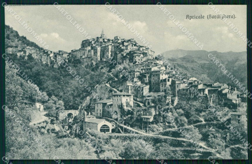 Imperia Bordighera Apricale cartolina RB6119 – fronte