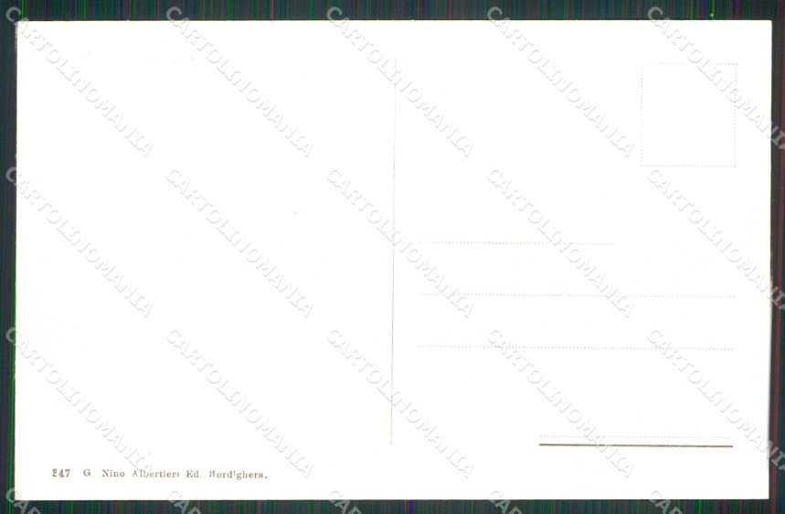 Imperia Bordighera Apricale cartolina RB6119 – retro