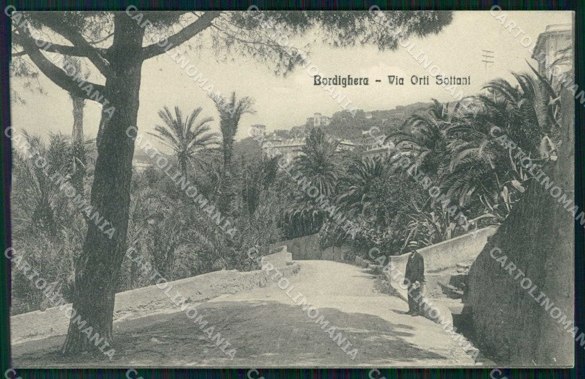 Imperia Bordighera Via Orti Sottani Alterocca 15054 cartolina RB6135 – fronte