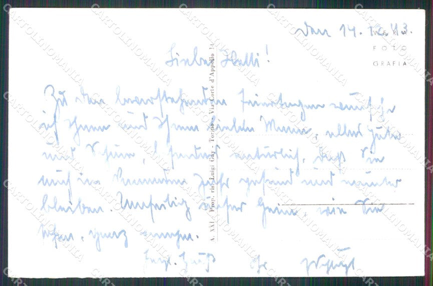 Torino Bardonecchia Albergo des Geneys Splendido Foto cartolina RB6145 – retro