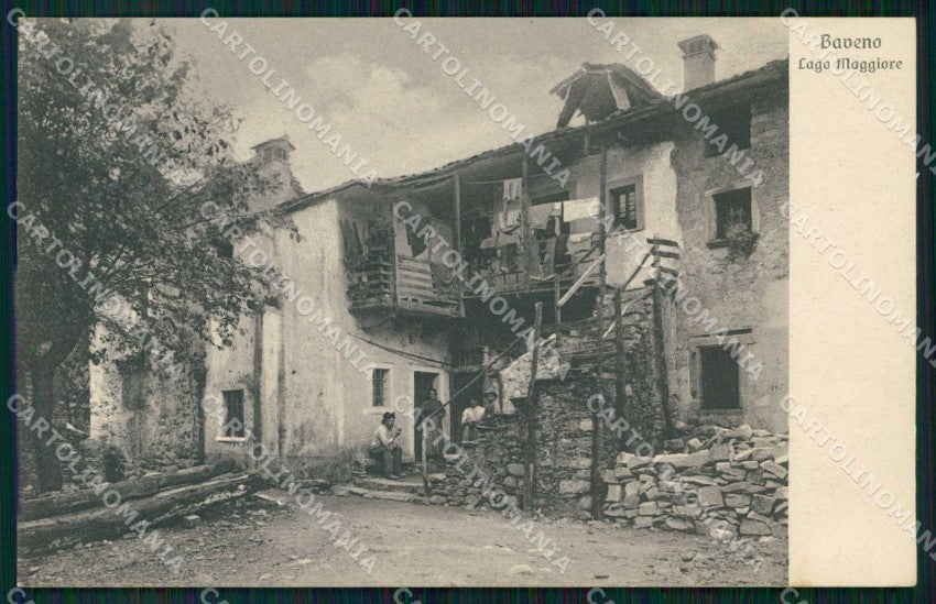 Verbania Baveno Lago Maggiore Brunner 577 cartolina RB6166 – fronte