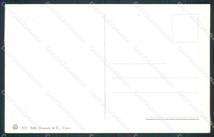 Verbania Baveno Lago Maggiore Brunner 577 cartolina RB6166 – retro