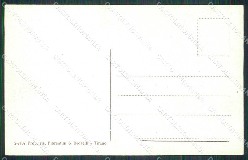 Sondrio Bormio Campanile di Combo cartolina RB6184 – retro