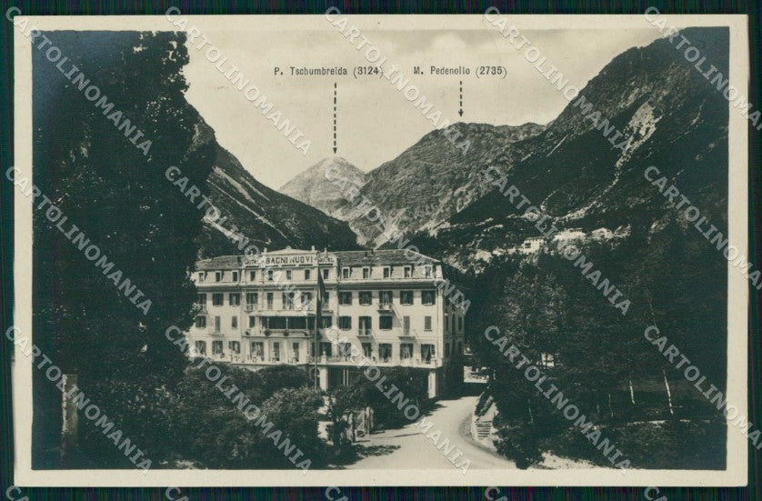 Sondrio Bormio Albergo Bagni Nuovi Belvedere Foto cartolina RB6186 – fronte