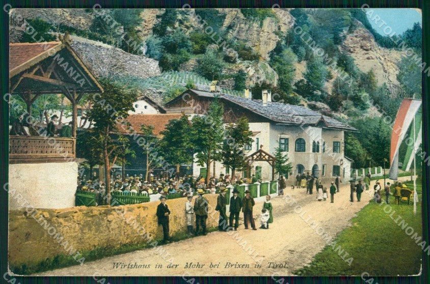 Bolzano Bressanone Ristorante Taverna ABRASA cartolina RB6196 – fronte