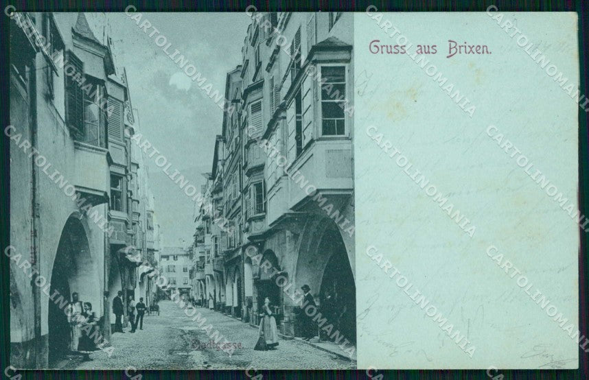 Bolzano Bressanone Saluti da Vicolo Chiaro di Luna cartolina RB6202 – fronte