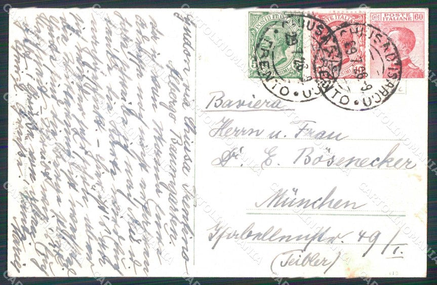 Bolzano Bressanone Vicolo cartolina RB6206 – retro