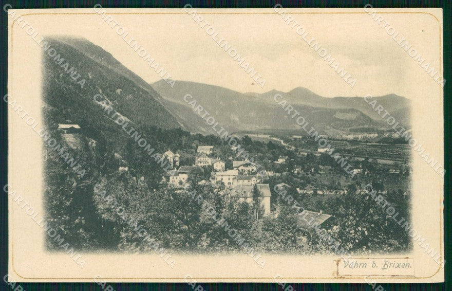 Bolzano Bressanone Veduta Generale Caspar Eder RETRO BIANCO cartolina RB6217 – fronte