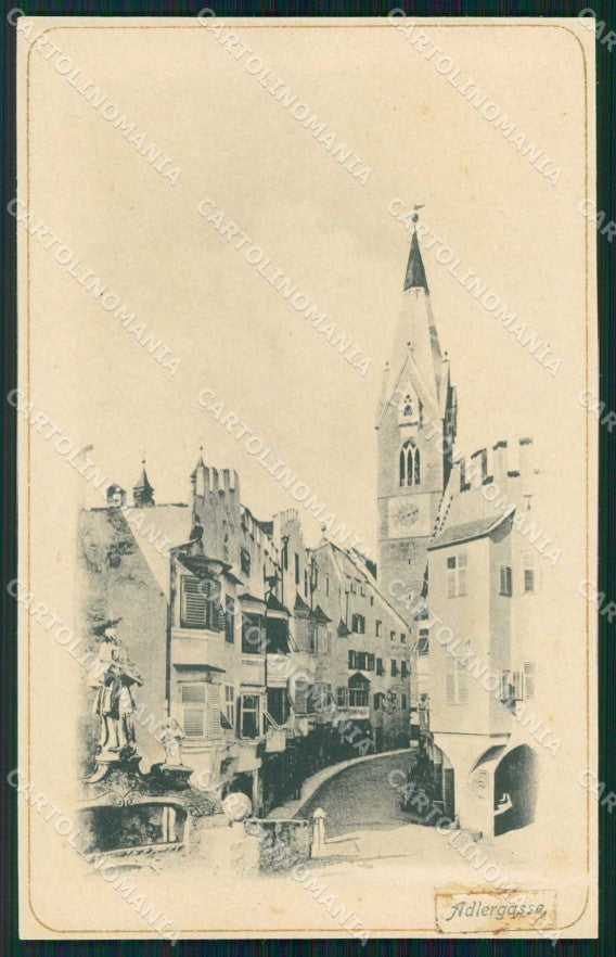 Bolzano Bressanone Vicolo Caspar Eder RETRO BIANCO cartolina RB6223 – fronte