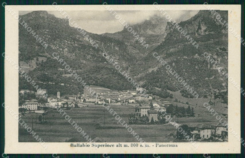 Lecco Ballabio Veduta Generale cartolina RB6231 – fronte