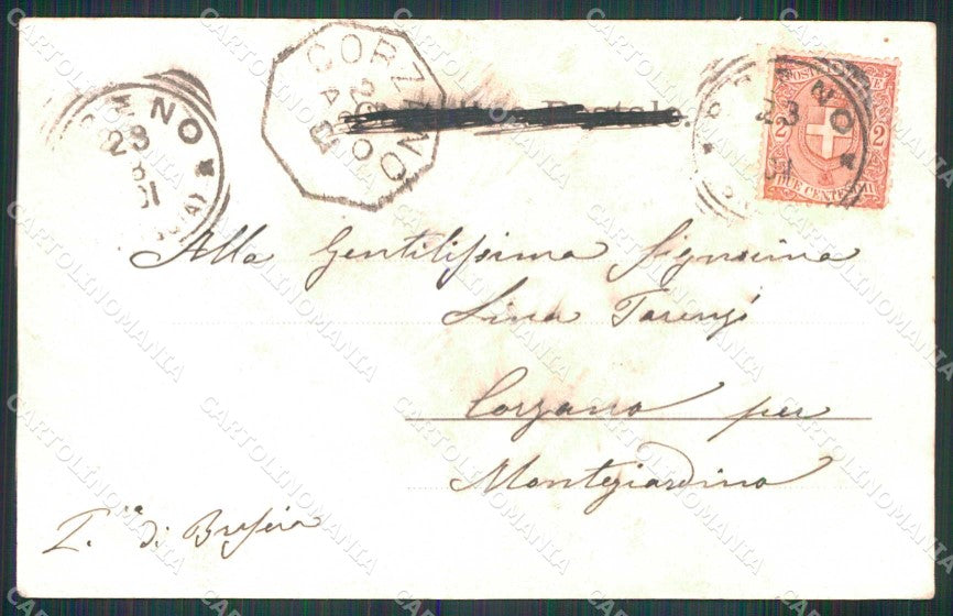 Brescia Breno Veduta Generale cartolina RB6236 – retro