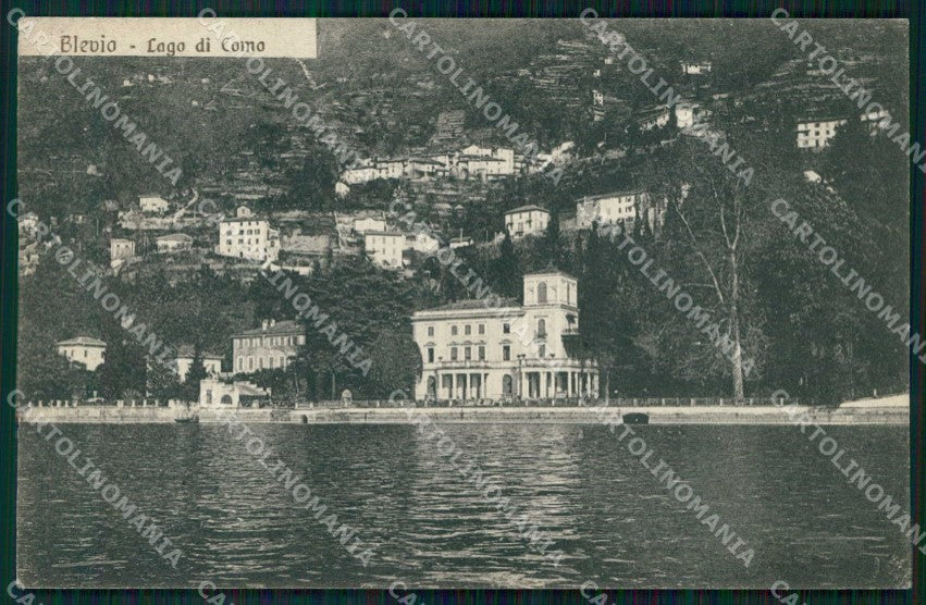 Como Blevio Lago cartolina RB6238 – fronte