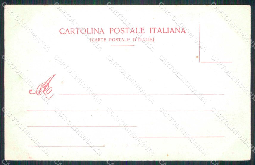 Napoli Bacoli Baia Veduta con Castello Barche cartolina RB6247 – retro
