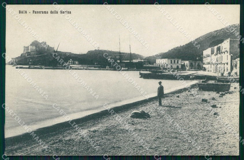 Napoli Bacoli Baia Veduta della Marina cartolina RB6251 – fronte