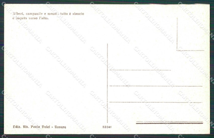 Verbania Baceno Valle Antigorio Veduta dalla Pineta cartolina RB6261 – retro