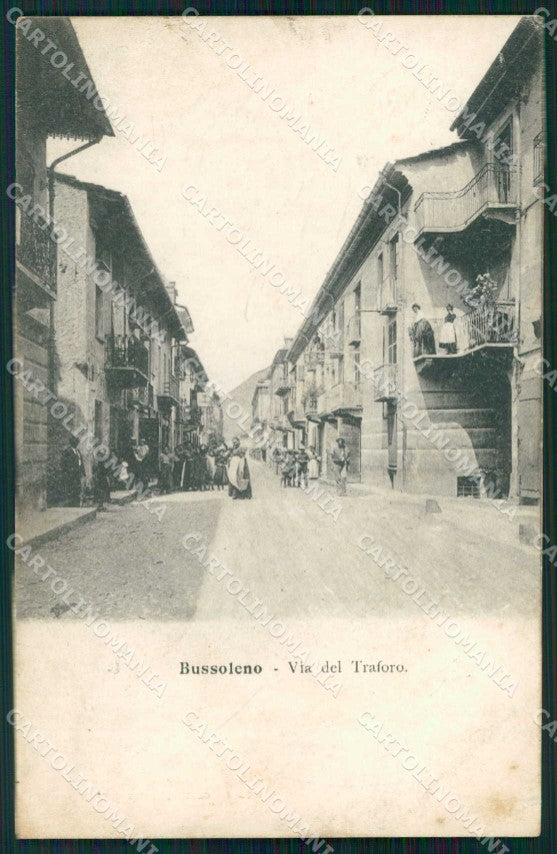 Torino Bussoleno Via del Traforo cartolina RB6265 – fronte
