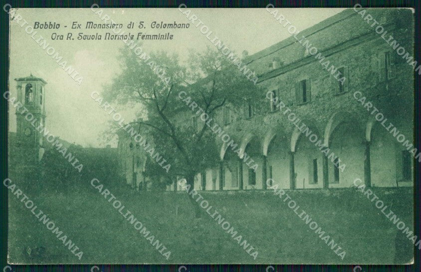 Piacenza Bobbio Ex Monastero San Colombano cartolina RB6271 – fronte