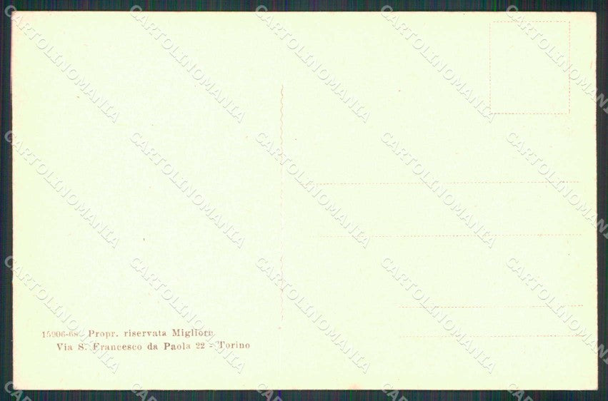 Cuneo Briga Marittima Via Vittorio Emanuele III cartolina RB6289 – retro