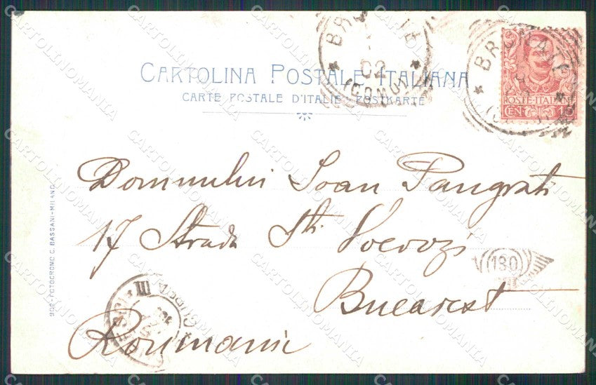 Como Brunate Vista da Ponente Fotocromo 902 cartolina RB6297 – retro