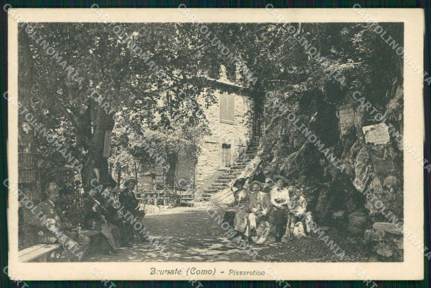 Como Brunate Pissarotino Brunner 20177 cartolina RB6298 – fronte