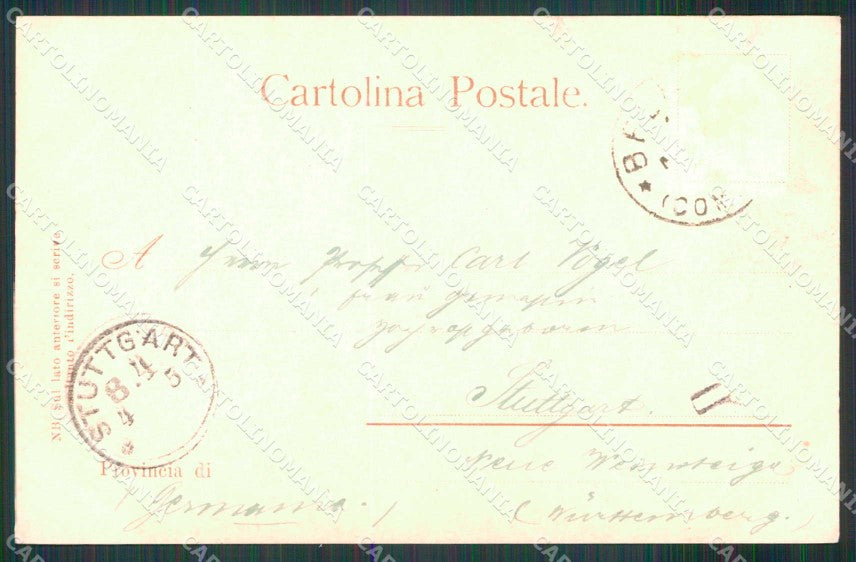 Como Bellagio Via dei Fiori Stengel 7066 STRAPPINO cartolina RB6307 – retro