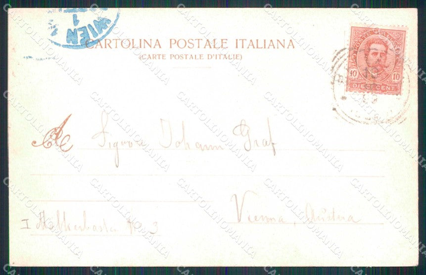 Como Bellagio Lago con Barca Modiano 1032 cartolina RB6310 – retro