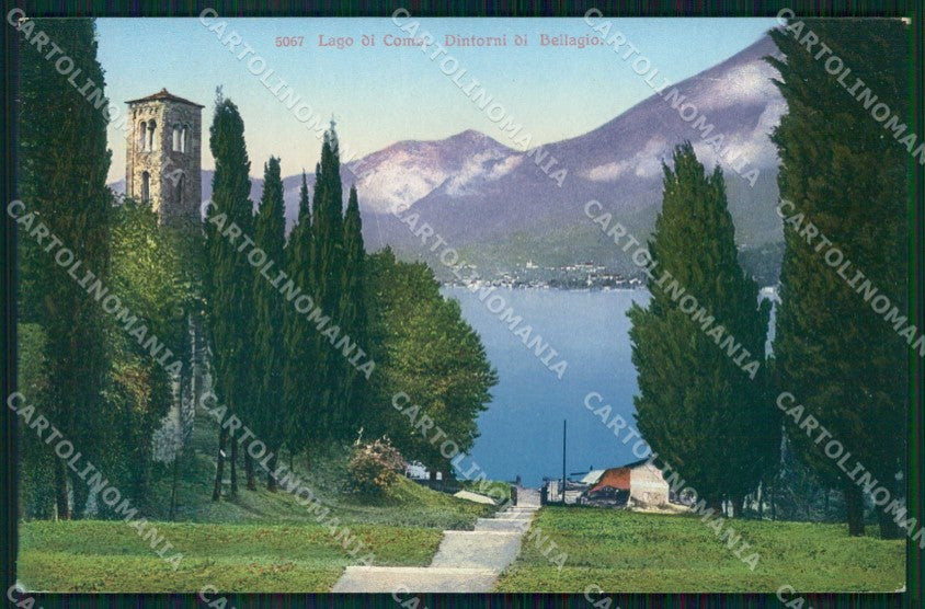 Como Bellagio Lago Bender 5067 cartolina RB6316 – fronte