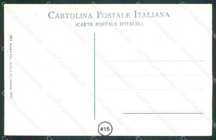 Como Bellagio Lago con Barca Costumi Stengel 6987 cartolina RB6318 – retro