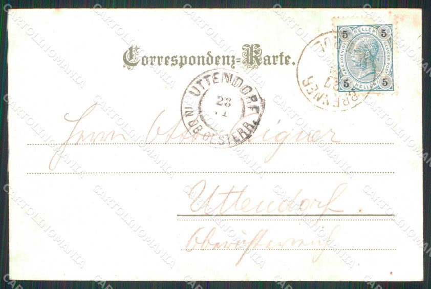 Bolzano Brennero Stazione Ferroviaria cartolina RB6330 – retro
