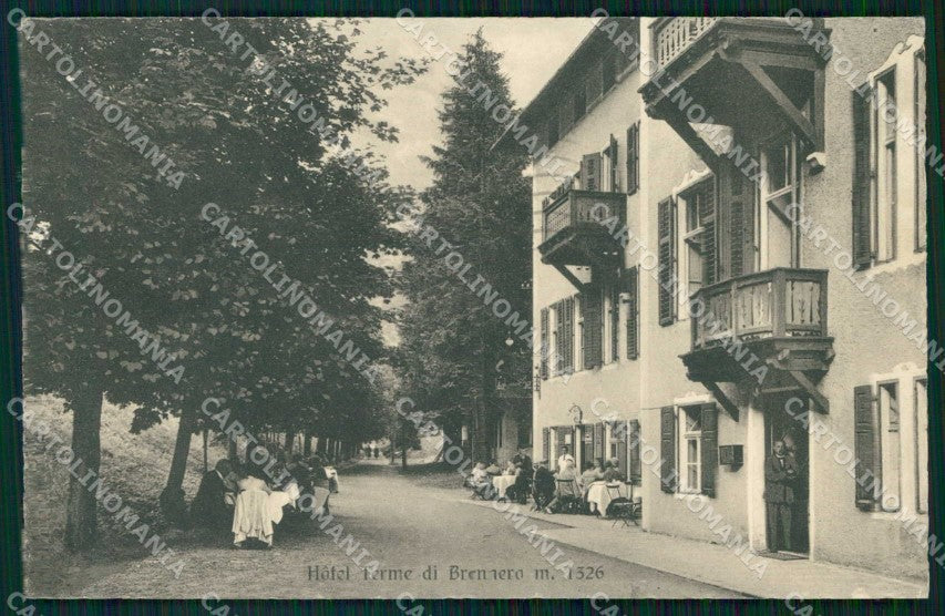 Bolzano Brennero Hotel Terme Franzl 3189 cartolina RB6338 – fronte