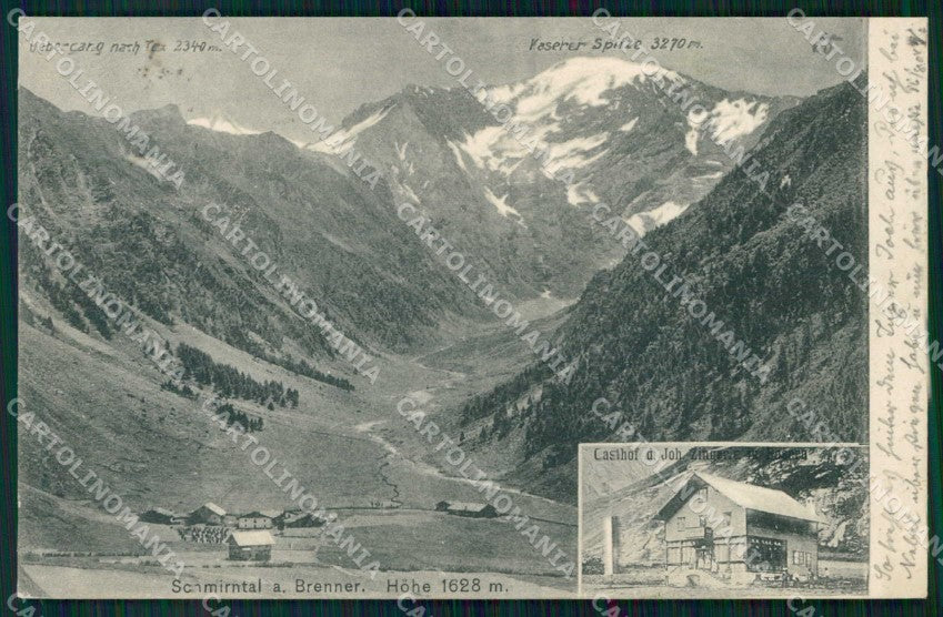 Bolzano Brennero Dolomiti cartolina RB6342 – fronte