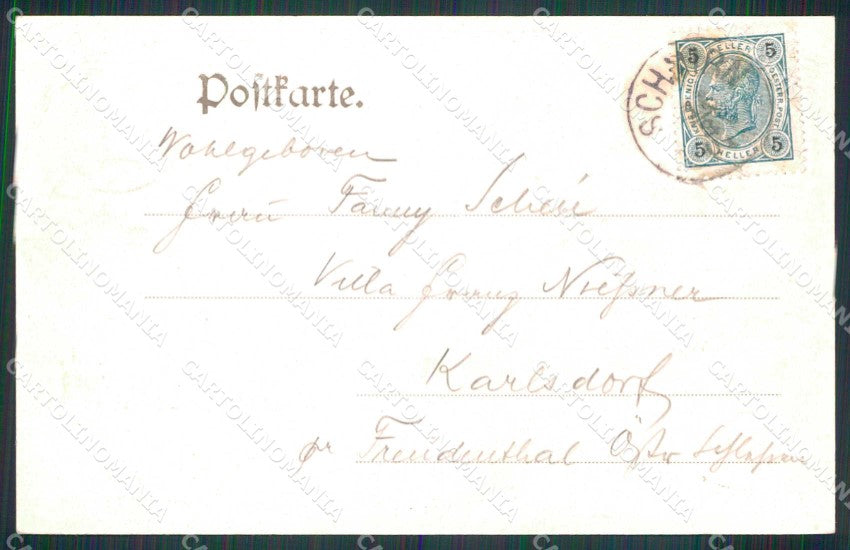 Bolzano Brennero Dolomiti cartolina RB6342 – retro