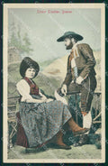 Bolzano Brennero Costumi Tirolesi Stengel 22431 cartolina RB6346 – fronte