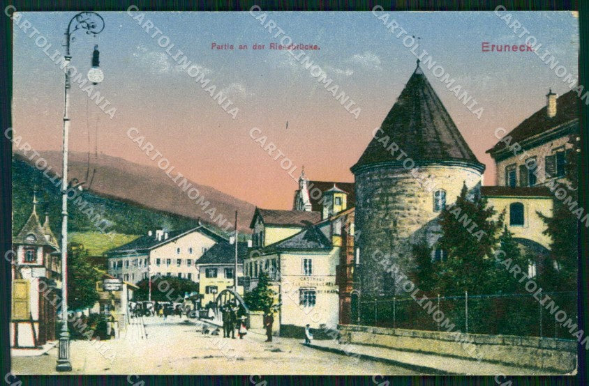 Bolzano Brunico Ponte Rienza cartolina RB6368 – fronte