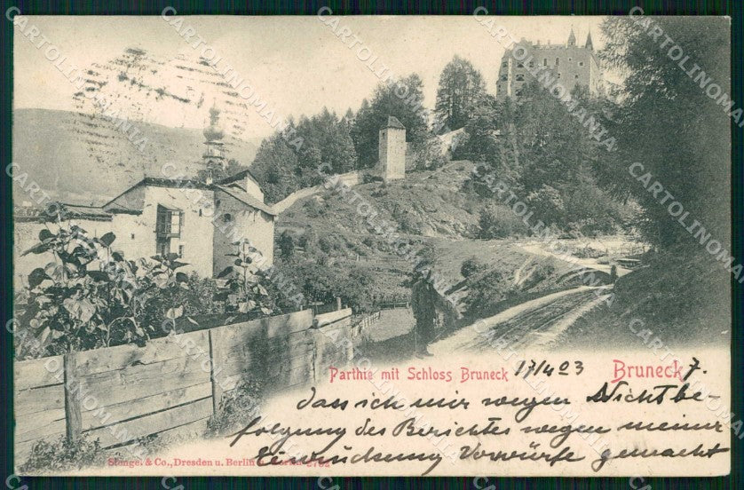 Bolzano Brunico Castello Stengel 2792 cartolina RB6376 – fronte
