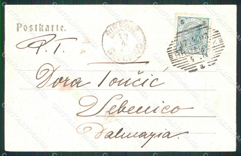 Bolzano Brunico Castello Stengel 2792 cartolina RB6376 – retro