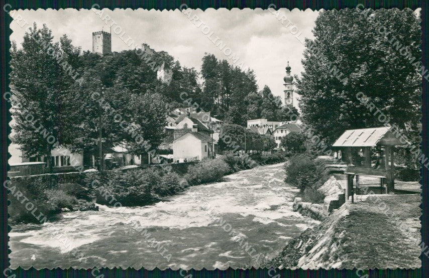 Bolzano Brunico Fiume Rienza Foto cartolina RB6378 – fronte