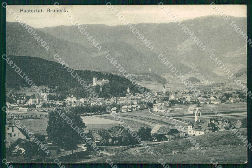 Bolzano Brunico Val Pusteria COLLA cartolina RB6389 – fronte