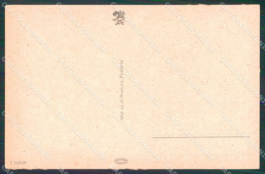 Bolzano Brunico Val Pusteria Motivo cartolina RB6398 – retro