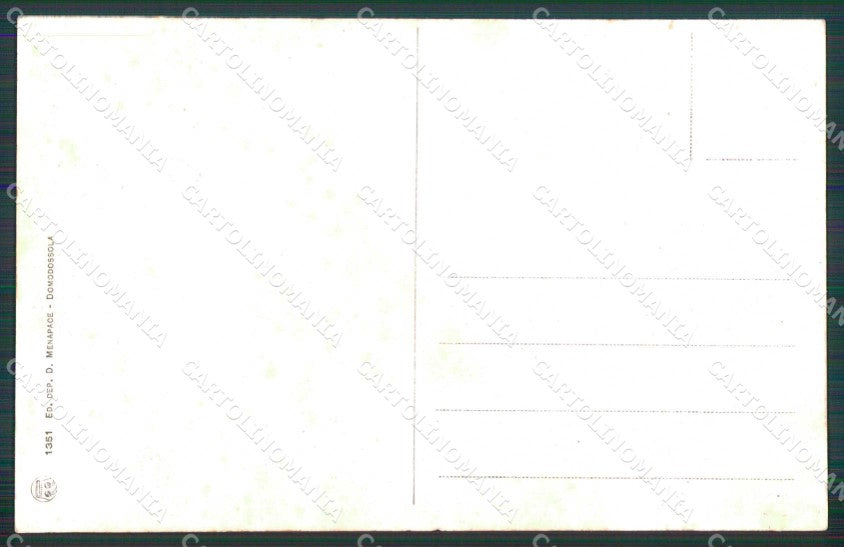 Verbania Bannio Valle Anzasca Chiesa cartolina RB6403 – retro
