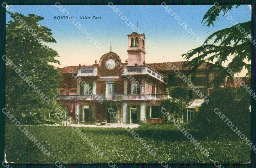 Milano Bovisio Masciago Villa Zari cartolina RB6409 – fronte