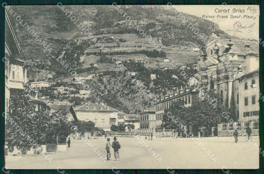 Bolzano Curort Gries San Quirino Piazza cartolina RB6410 – fronte