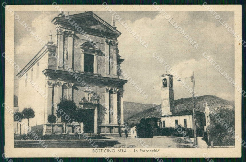 Brescia Botticino Sera Parrocchia cartolina RB6414 – fronte