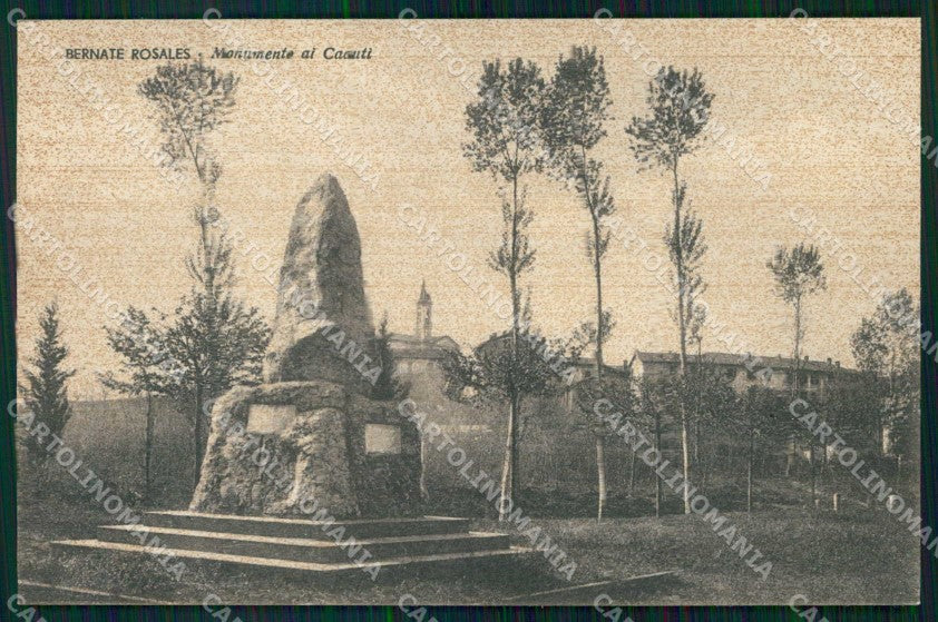 Como Casnate Bernate Rosales Monumento ai Caduti cartolina RB6418 – fronte