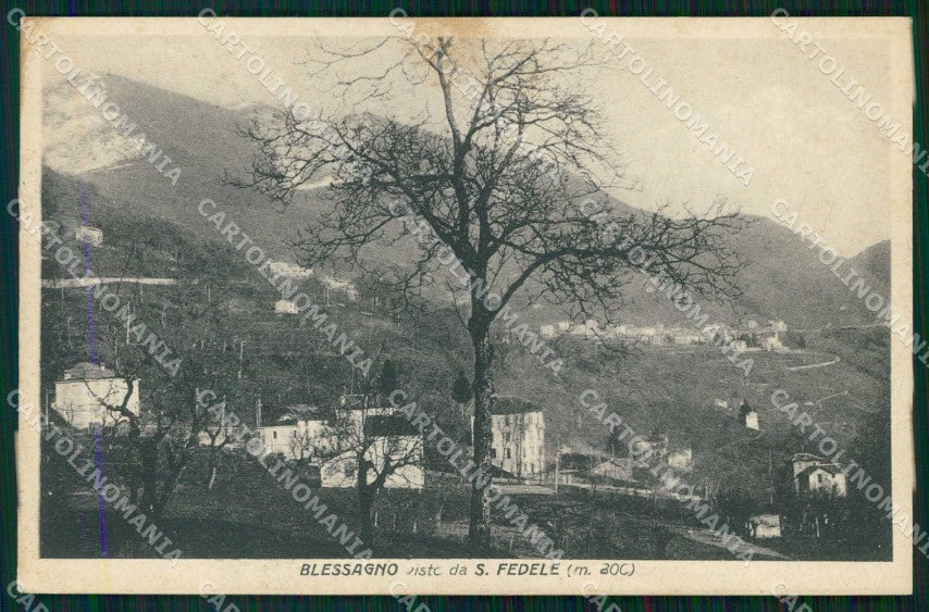 Como Blessagno Veduta da San Fedele cartolina RB6423 – fronte